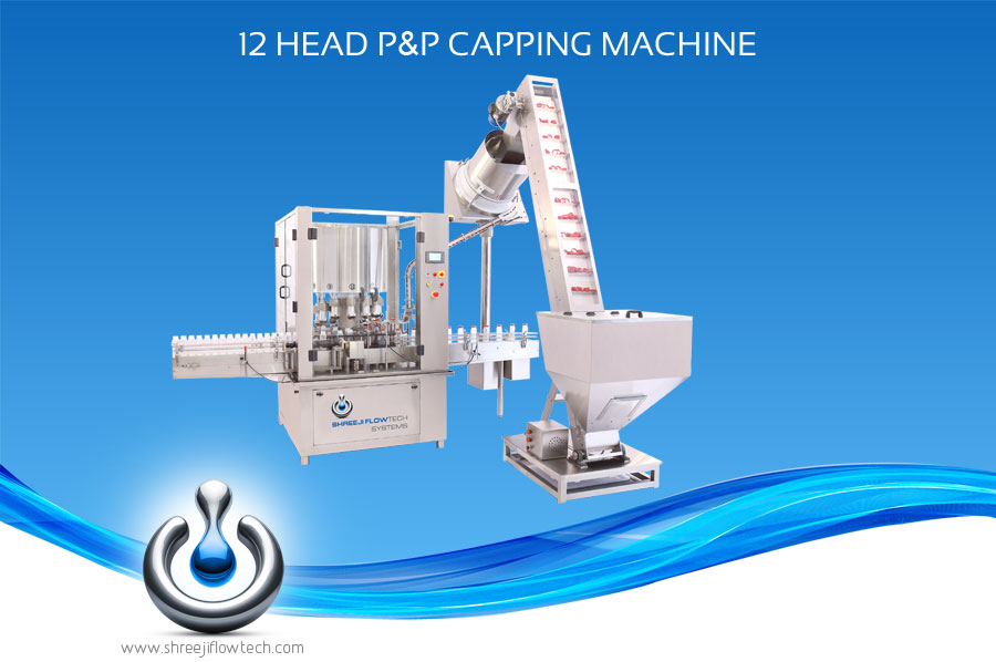 Twelve Head Servo Pick and Place Bottle Capping Machine